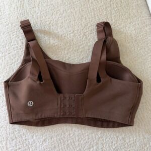 Lululemon Bra 32D Brown High Support Sports Bra